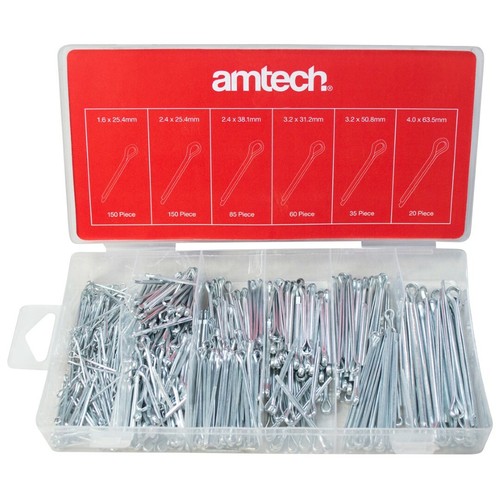 500pc assorted split - assorted, set