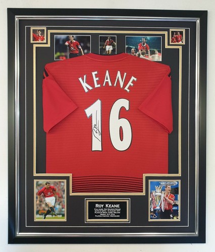 Roy keane signed united shirt - roy,