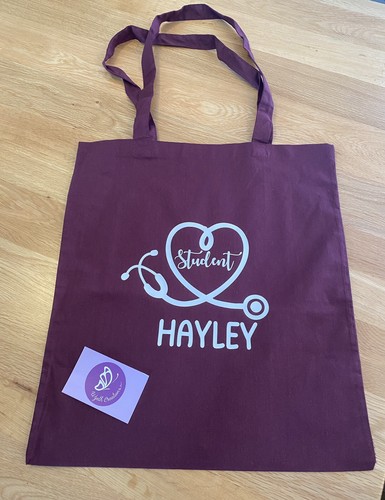 Personalised nurse bag thank - nurse,