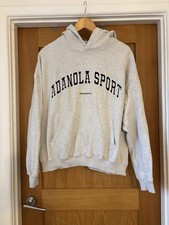 Adanola Grey Hoodie Size