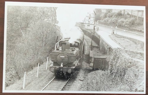 Original photograph gwr - b&w,