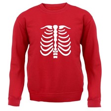 Skeleton Chest - Adult Hoodie