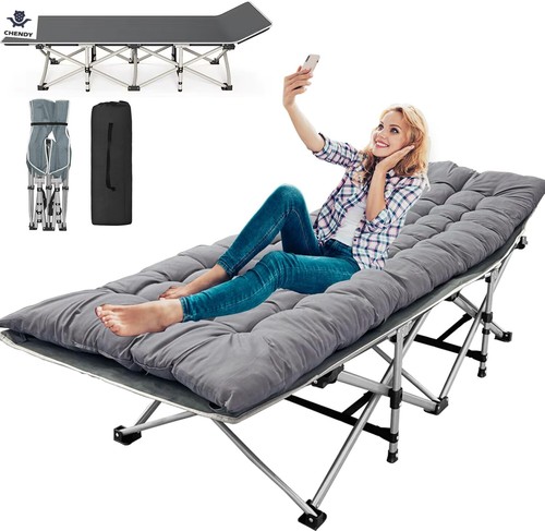 Single folding bed camping - folding,