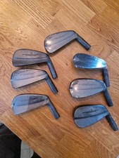 Forged 1020 s golf blade mens iron heads in black oxide finish 3,4,5,6,8,9,pw