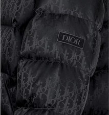 Dior Men's Puffer Jacket Size