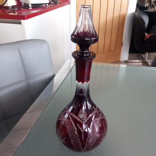 Vintage bohemian ruby - bohemian,