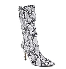 Snake Skin Kitten Heel