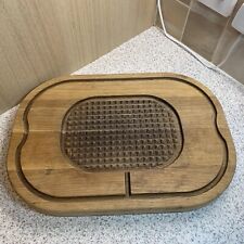 Wooden Meat Carving Board With