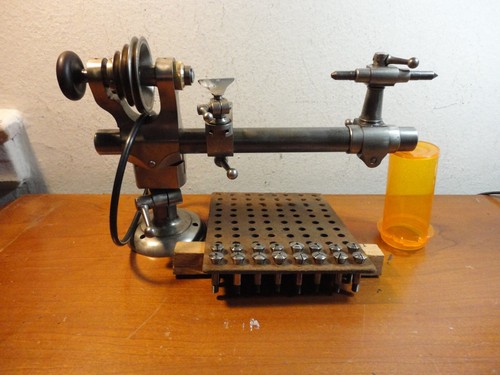 Watchmakers lathe 6mm with - lathe, 17