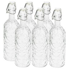 720ml Glass Bottle with Metal