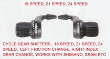 Bike Cycle Grip Gear Shifters