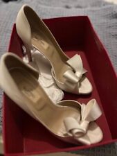 Valentino Ivory Bow Heels 6