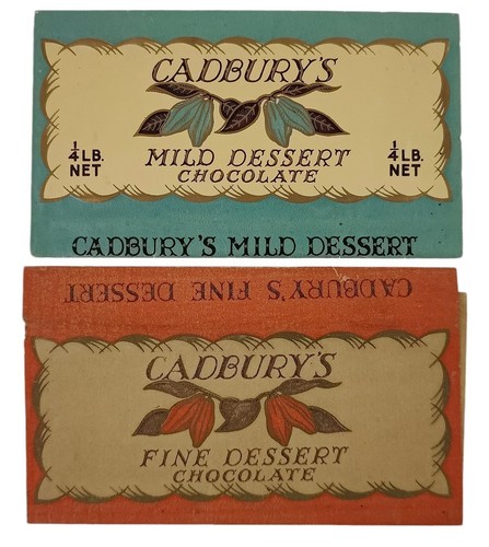 Vintage cadburys chocolate bar - cadburys,