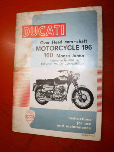 1965 ducati motorcycle 196 160 - 1965,