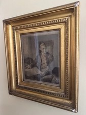 Original Antique Gilded Gesso