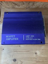 Car Audio MOSFET Amplifier 180w x 2 Channel Amp 360