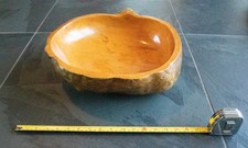 Vintage Wooden Bowl attributable to Alvar Aalto 1939 & signed Letters from Alvar