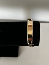 9ct Gold Heavy Identity Bracelet