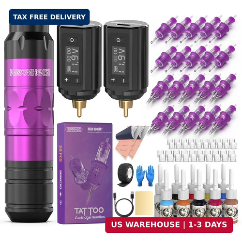 Wormhole tattoo gun 2pcs - wormhole,