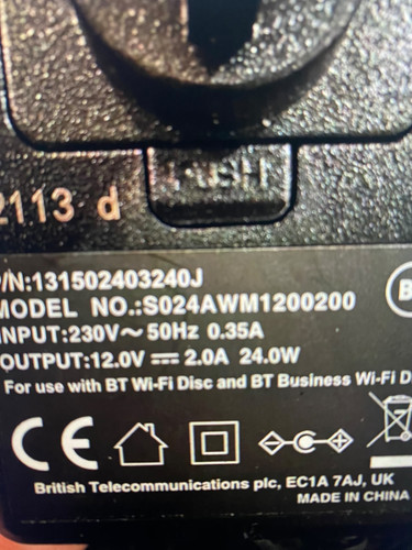 Power supply adapter - bt, for