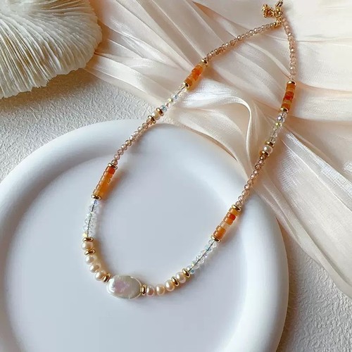 Artisan necklace with - necklace,