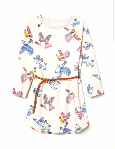 Girls 2y beige - beige, bird