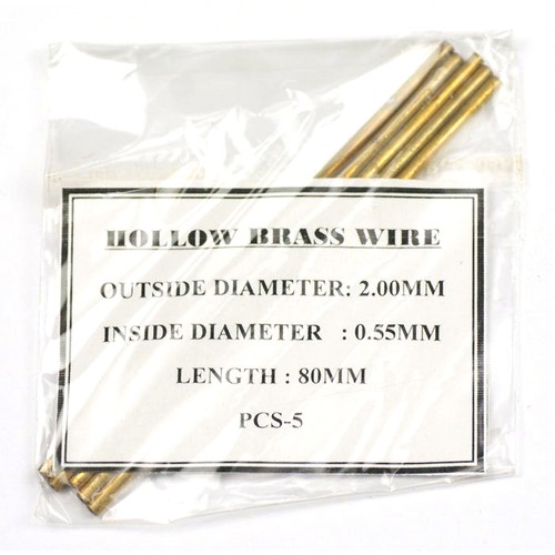 Brass hollow bushing - , wire