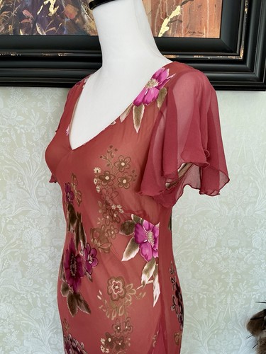 Vintage y2k monsoon pink silk - y2k,