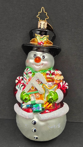 Christopher radko snowman - christopher,