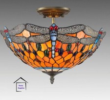 STUNNING DRAGON TIFFANY STYLE