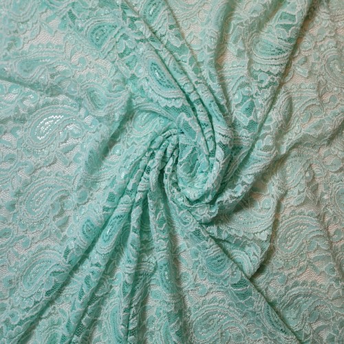 Floral lace material - lace,