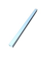 1 White UPVC Post Sleeve 95cm