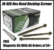 6.7 x 75mm 3" HEX HEAD