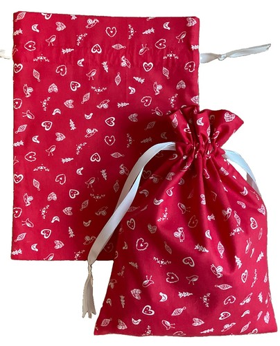 Pair handmade reusable fabric - pair,
