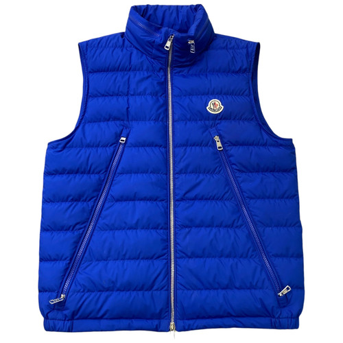 Moncler men albyt - gilet, blue