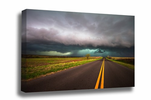 Storm chasing canvas oklahoma - storm,