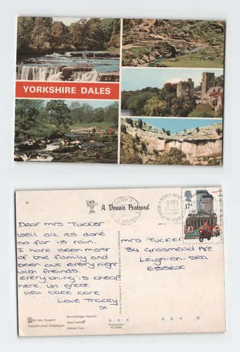 Vintage postcard yorkshire - postcard,