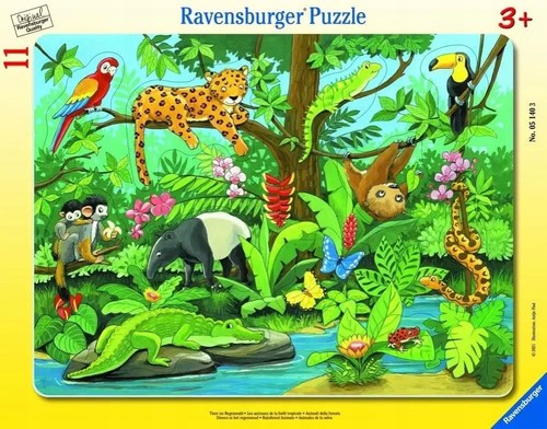 Ravensburger 11pc rainforest - ravensburger,