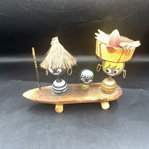 Vtg kurombo kokeshi japanese - kurombo,
