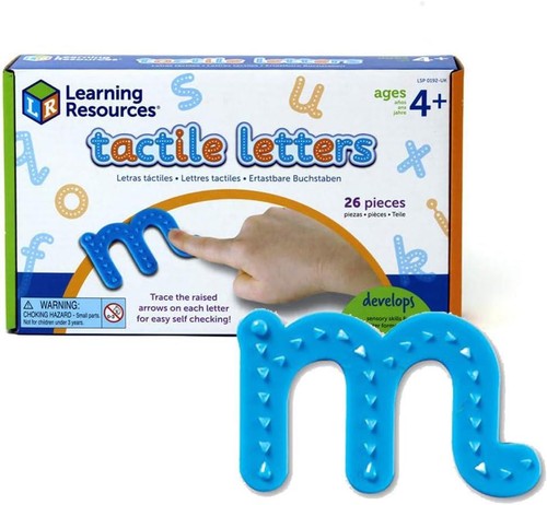 Tactile letter set 26 - tactile,