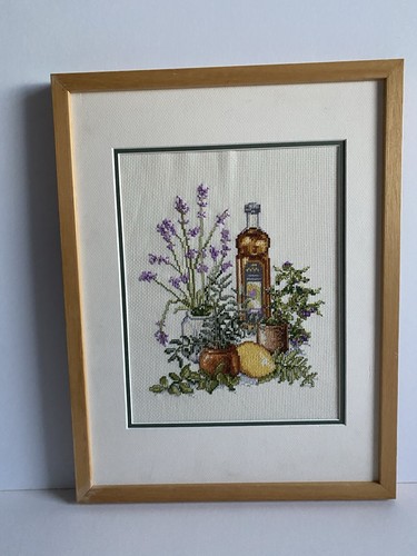 Cross stitch painting - stitch, finished