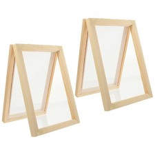 2 Pcs Mould and Deckle Paper