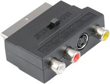 SCART AV Adapter: 3x RCA +