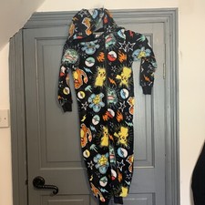 Pokemon Fleece Pajamas One Piece Jumpsuit Fancy Dress Costume - 5 years