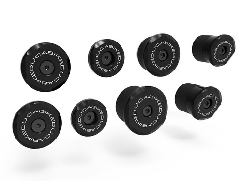 Kit frame plugs - plugs, black