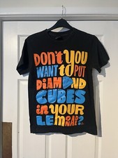 Vintage STONES THROW x PARRA T-Shirt Black Small