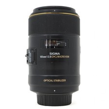 Used Sigma 105mm F2.8 OS Macro Lens in Nikon fit (Boxed SH43800)
