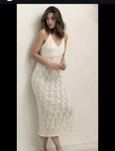 Zara crochet knit dress - zara,