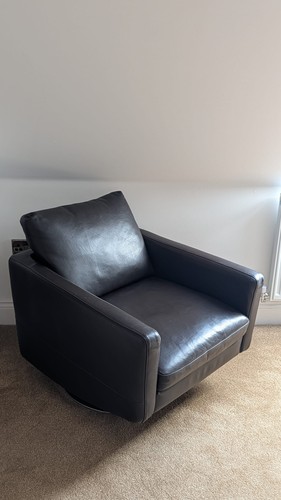 Natuzzi italian brown leather - italian,