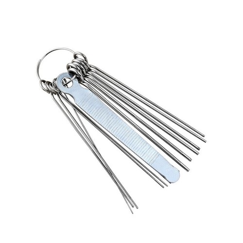 Steel guitar nut slotting - guitar, file
